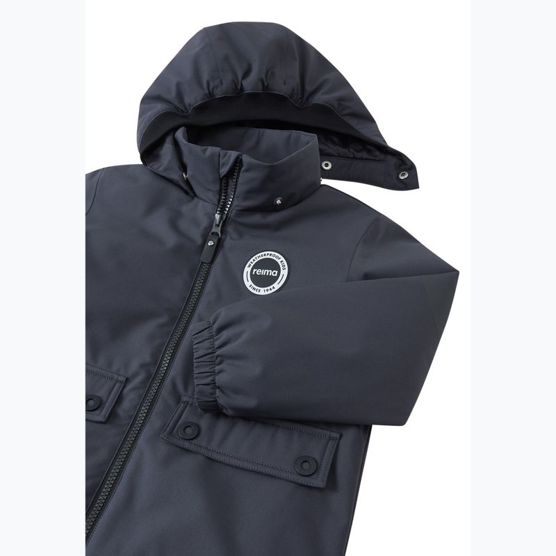 Vaikiška lietaus striukė Reima Symppis soft black 4