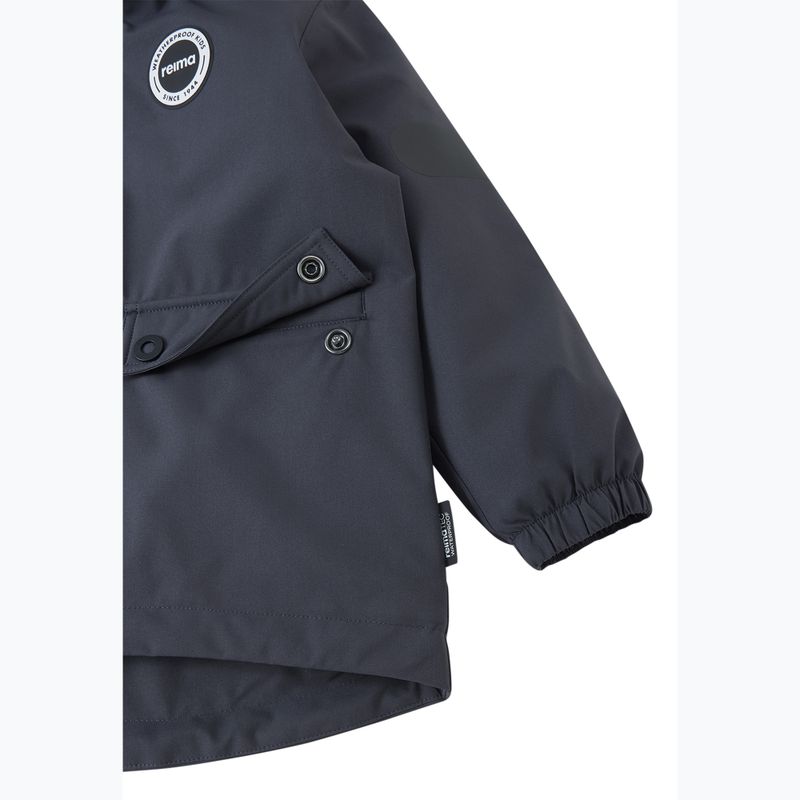Vaikiška lietaus striukė Reima Symppis soft black 5