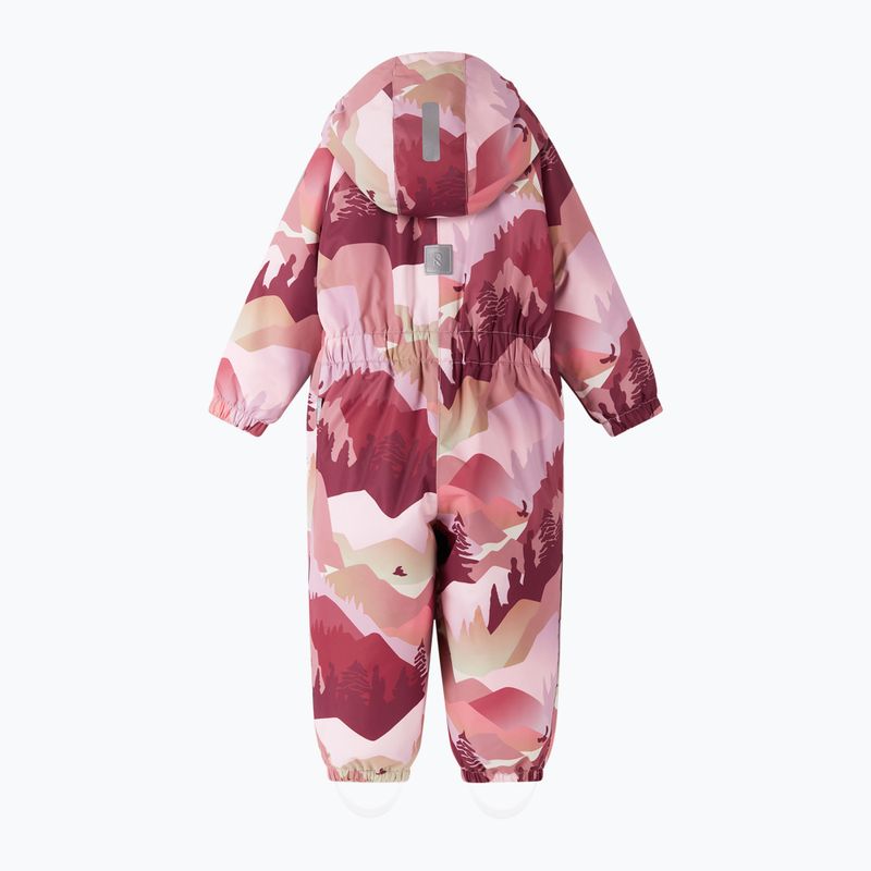 Vaikiškas kombinezonas Reima Puhuri grey pink 2