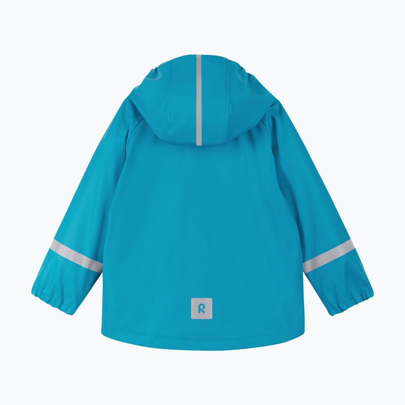 Vaikiška lietaus striukė Reima Lampi aquatic blue 2