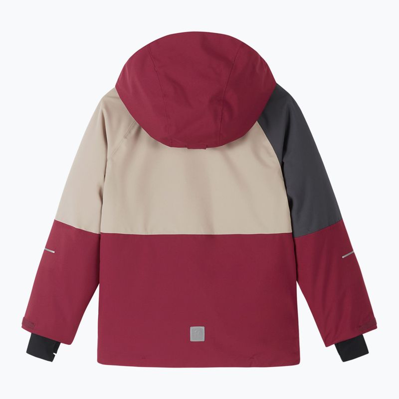 Vaikiška žieminė striukė Reima Iitto maroon 2