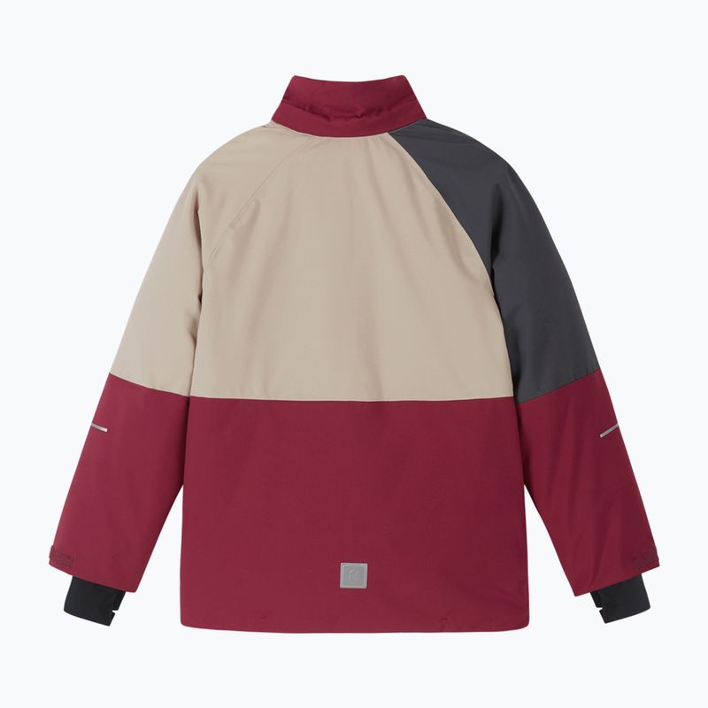 Vaikiška žieminė striukė Reima Iitto maroon 3