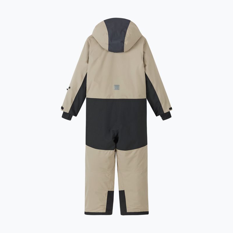 Vaikiškas slidinėjimo kombinezonas Reima Skaulo earthy beige 2