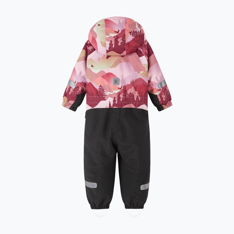 Vaikiškas kombinezonas Reima Kurikka grey pink 2