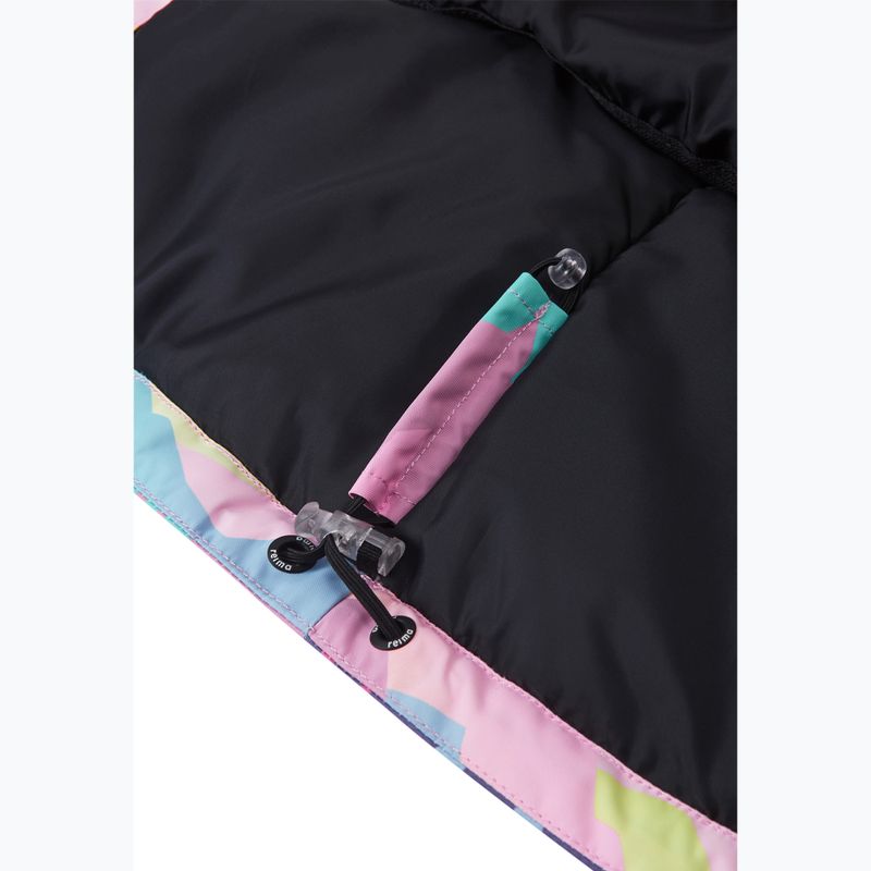 Vaikiška slidinėjimo striukė Reima Kiiruna grey pink 9
