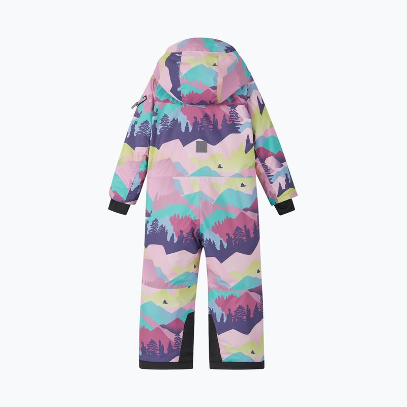 Vaikiškas slidinėjimo kombinezonas Reima Reach grey pink 2