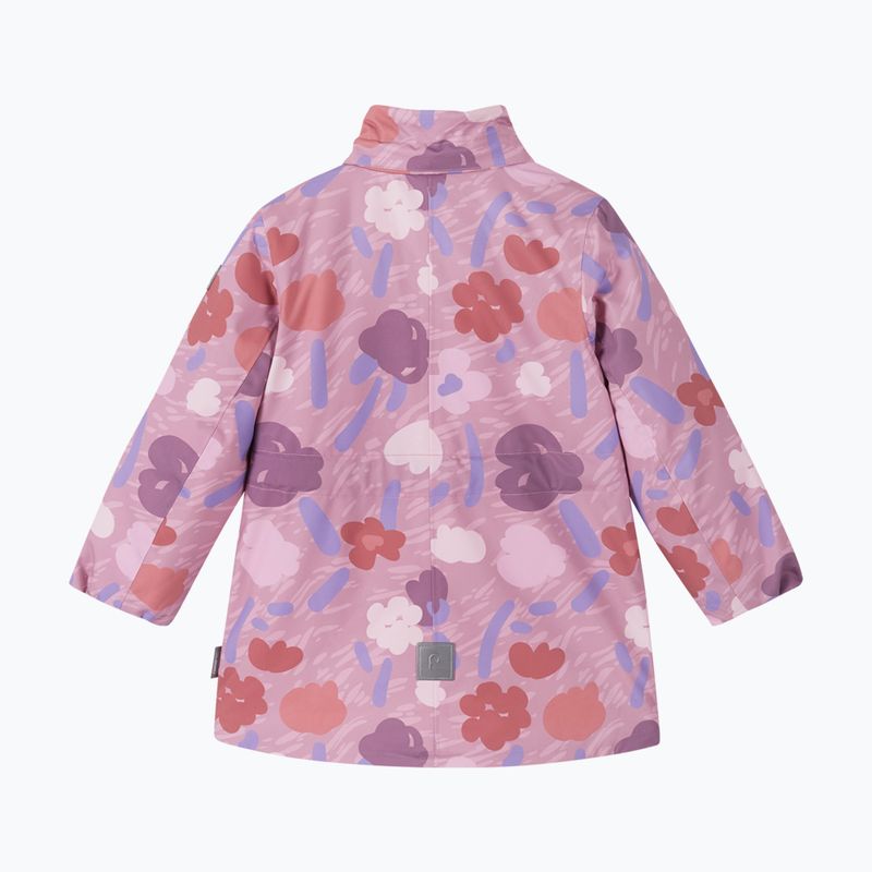 Vaikiška žieminė striukė Reima Muurame grey pink 4