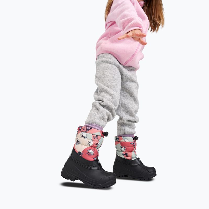 Vaikiški sniego batai Reima Moomin Nefar rose blush 6