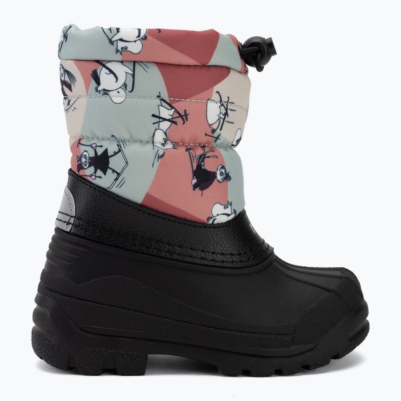 Vaikiški sniego batai Reima Moomin Nefar rose blush 2