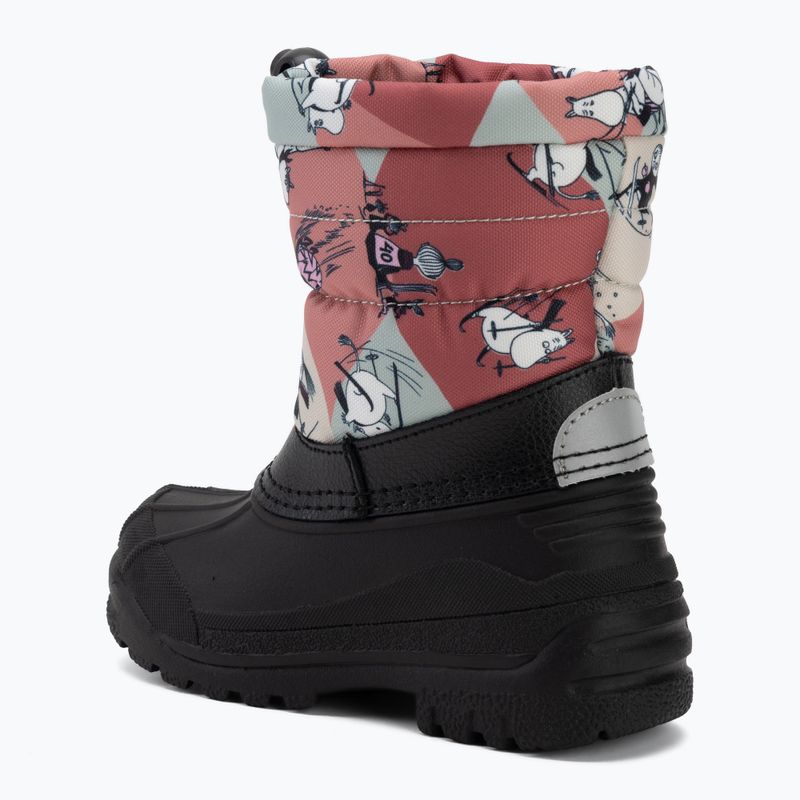 Vaikiški sniego batai Reima Moomin Nefar rose blush 3