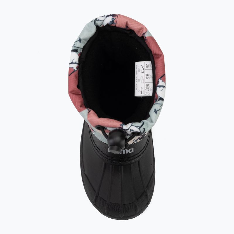 Vaikiški sniego batai Reima Moomin Nefar rose blush 5
