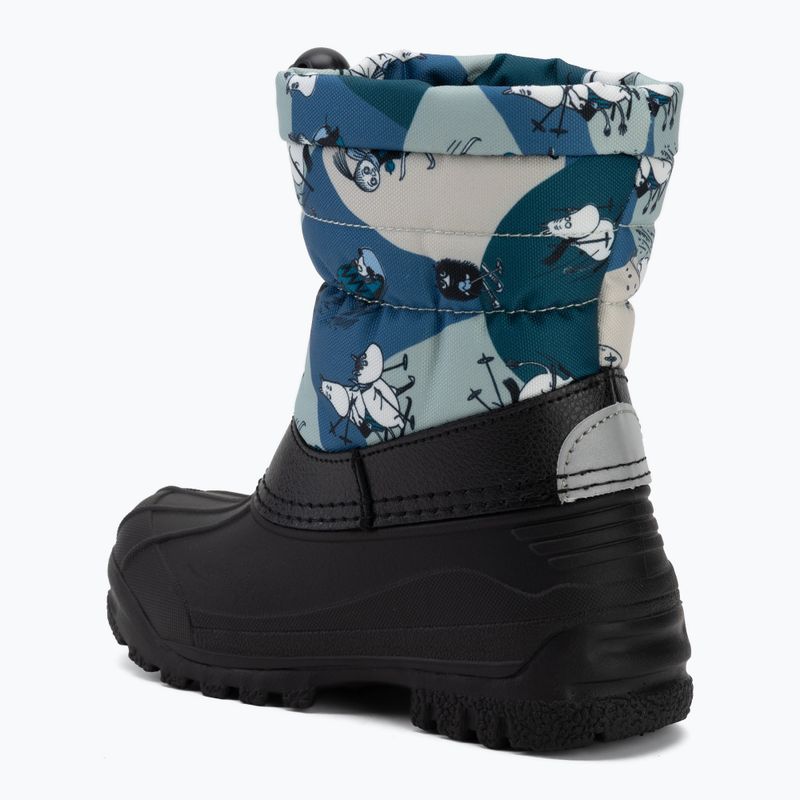 Vaikiški sniego batai Reima Moomin Nefar blue ocean 3