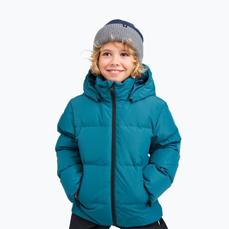 Vaikiška pūsta striukė Reima Paimio dark teal 7