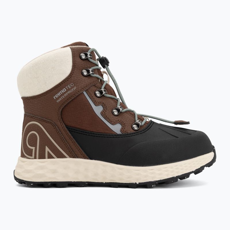 Vaikiški sniego batai Reima Hallava Lace umber brown 2