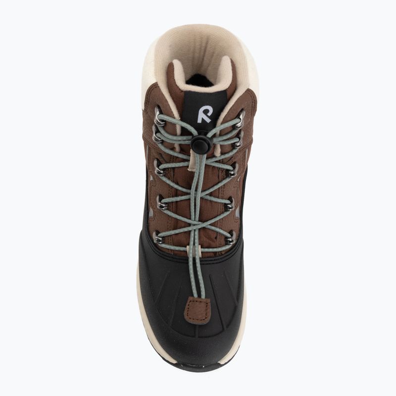 Vaikiški sniego batai Reima Hallava Lace umber brown 5