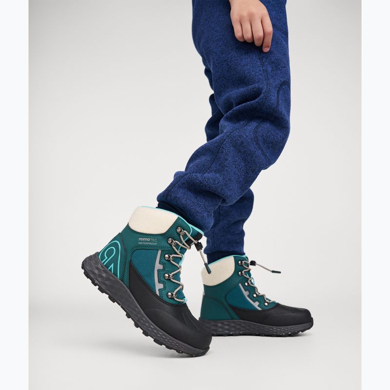 Vaikiški sniego batai Reima Hallava Lace dark teal 2