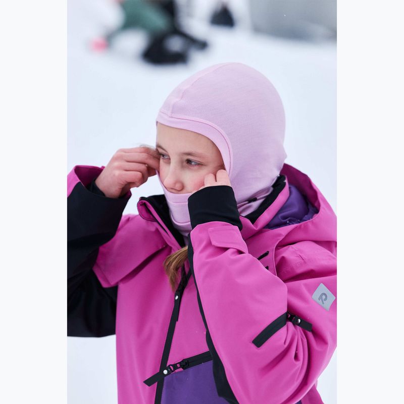Vaikiška balaklava Reima Salassa pale rose 5