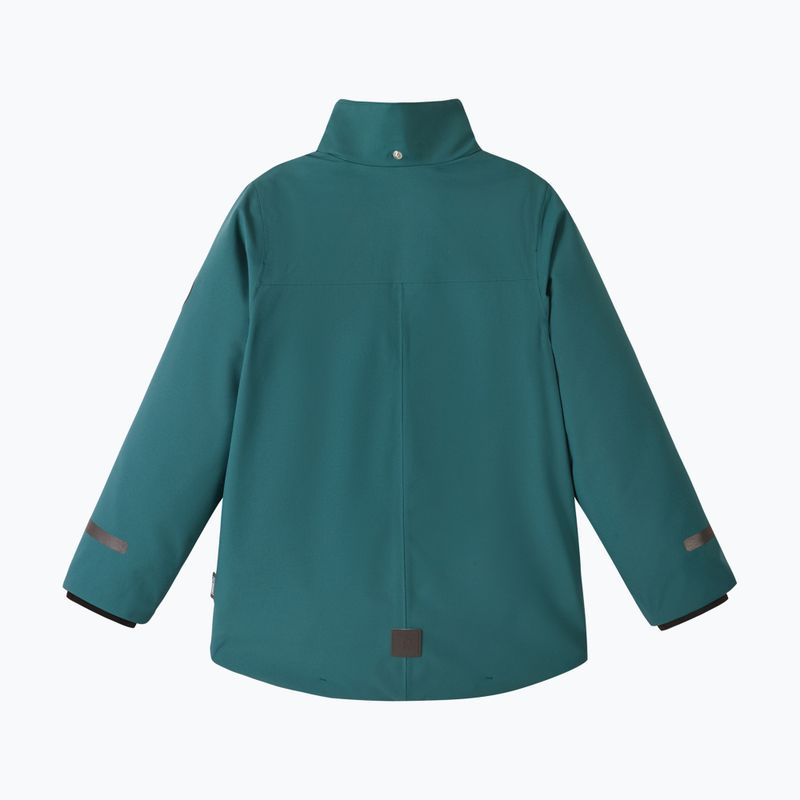 Vaikiška 3‑in‑1 striukė Reima Syddi dark teal 3