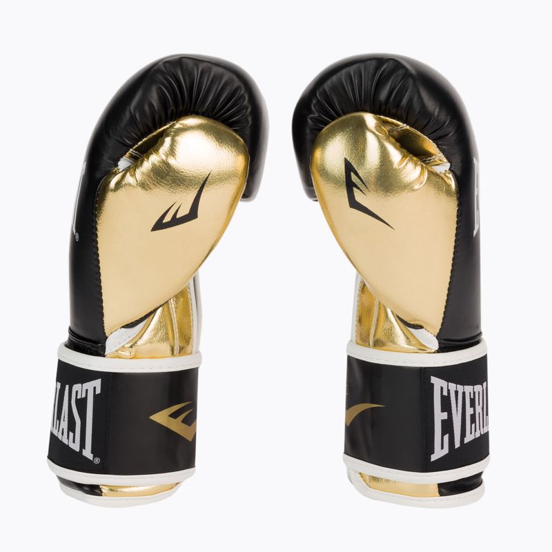Everlast Powerlock Pu vyriškos bokso pirštinės juodos 2200 4