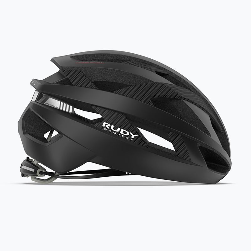 Dviračio šalmas Rudy Project Rebel carbon black matte 9