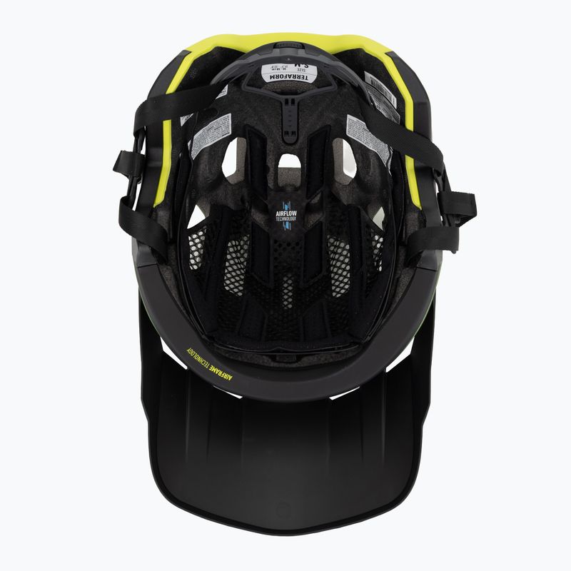 Dviračių šalmas Rudy Project Terraform met.olive/black/acid green matte 5