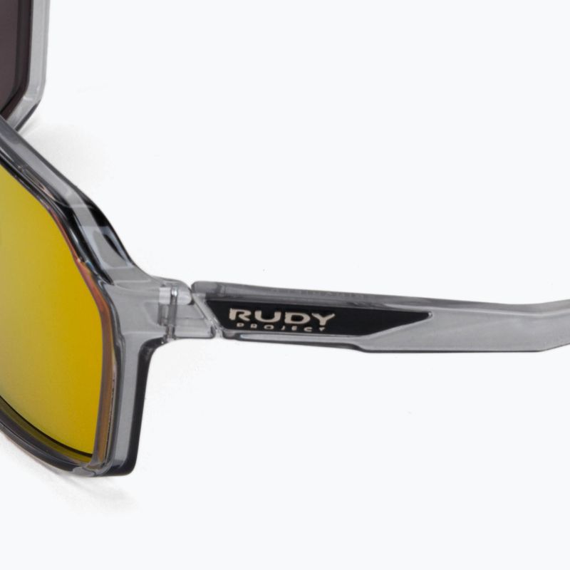 Rudy Project Spinshield crystal ash/multilaser gold dviratininkų akiniai SP7240330000 4