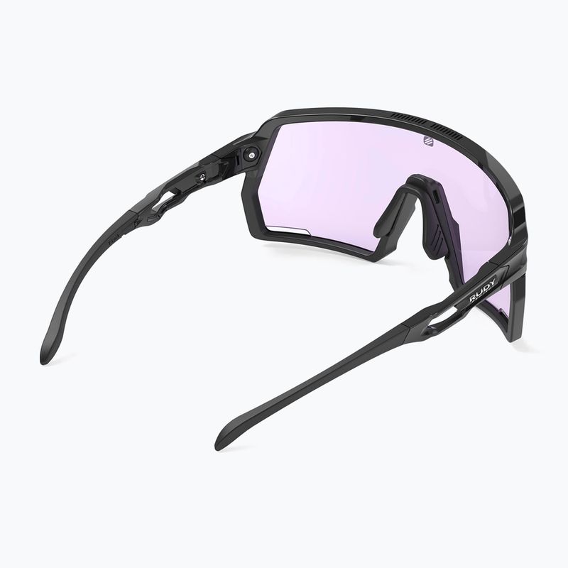 Akiniai nuo saulės Rudy Project Kelion black glossy/impactx photochromic 2 laser purple 5