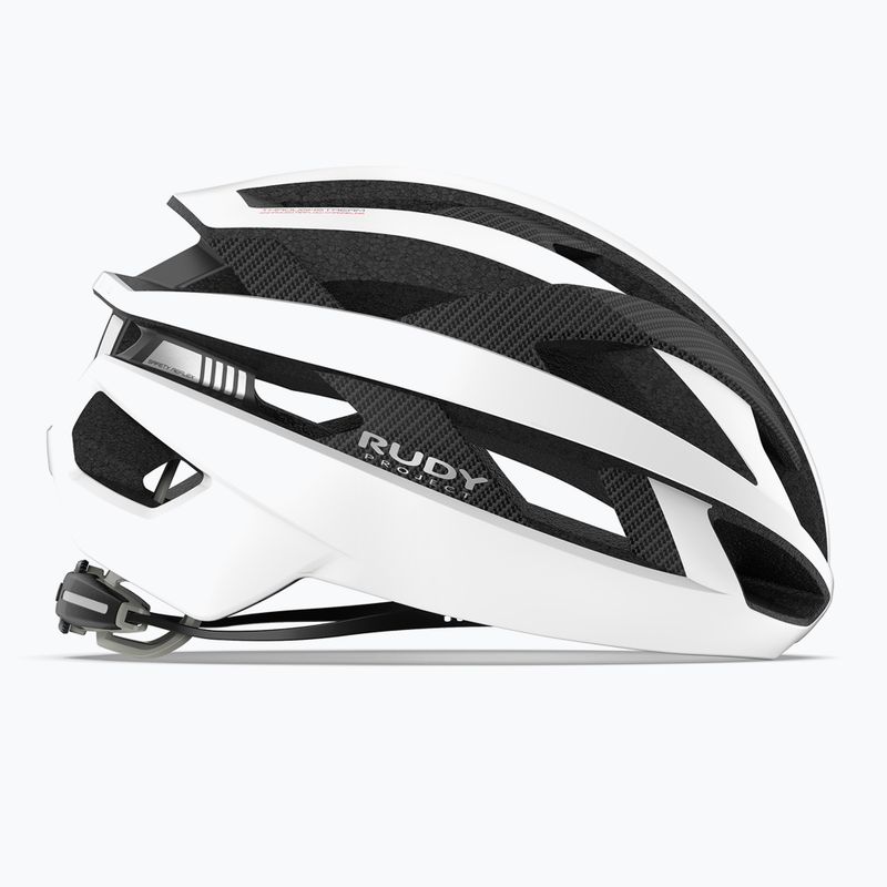 Dviračio šalmas Rudy Project Rebel carbon white matte 3