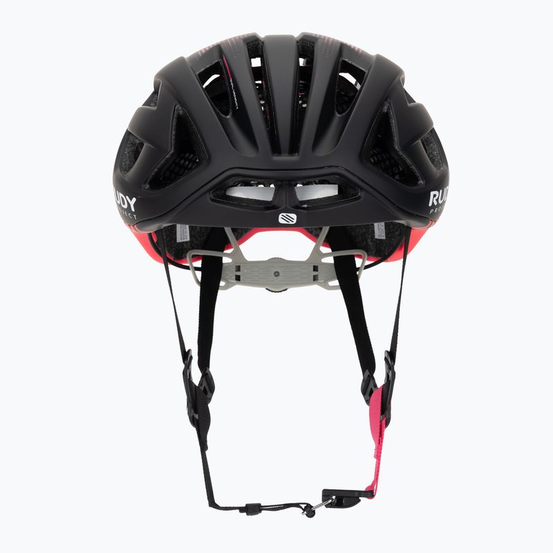 Dviračio šalmas Rudy Project Egos black/pink fluo matte 2
