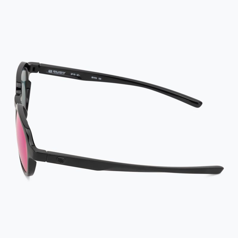 Akiniai nuo saulės Rudy Project Glamshady black gloss/polar 3fx hdr multilaser red 4