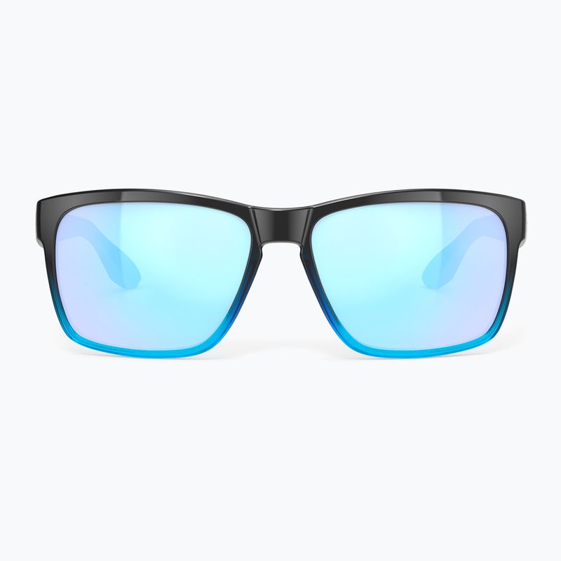 Akiniai nuo saulės Rudy Project Spinhawk Edge black fade crystal azur gloss/multilaser ice 2