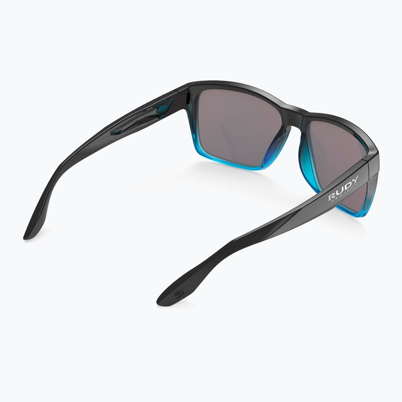 Akiniai nuo saulės Rudy Project Spinhawk Edge black fade crystal azur gloss/multilaser ice 5