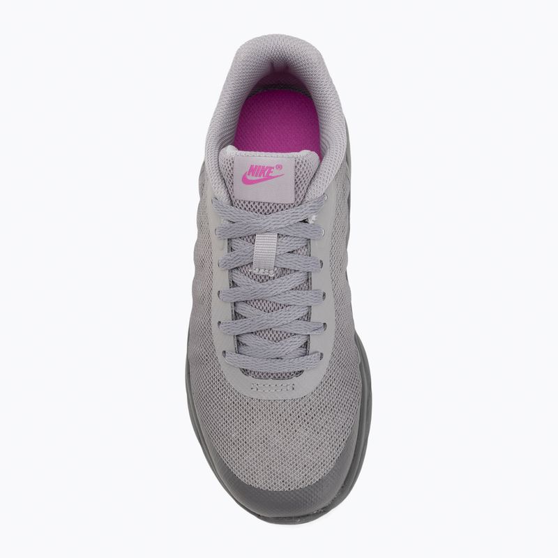 Nike Air Max Invigor Print vaikiški bateliai atmosphere grey/gunsmoke/hyper magenta 5