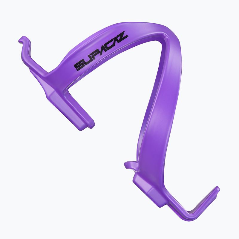 SUPACAZ Fly Cage Poly neoninis violetinis butelių narvelis 2
