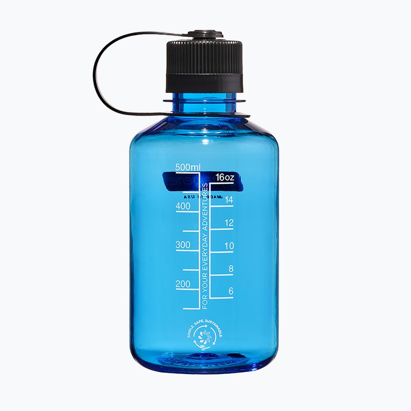 "Nalgene Narrow Mouth" 473 ml šiferio mėlynos spalvos butelis 2
