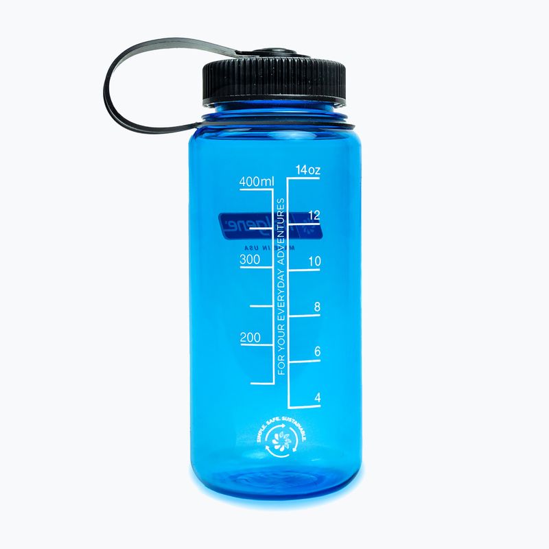 "Nalgene Wide Mouth" 473 ml skalūno mėlynos spalvos butelis 2