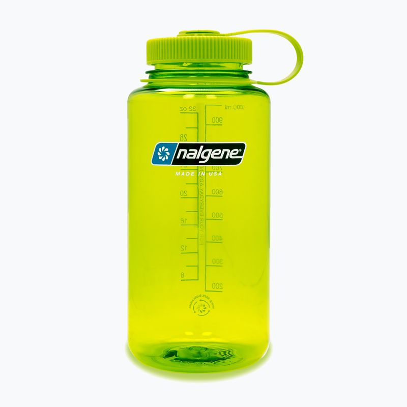 Nalgene Wide Mouth Sustain 1 l žalias kelioninis butelis 2020-3532