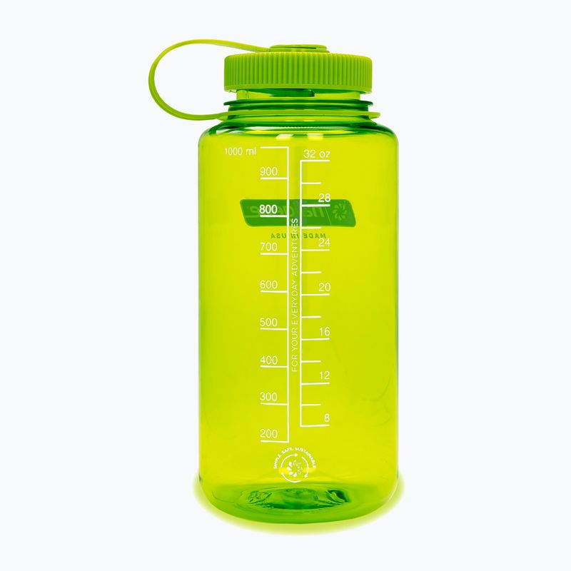 Nalgene Wide Mouth Sustain 1 l žalias kelioninis butelis 2020-3532 2