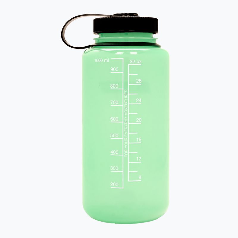 Turistinė gertuvė Nalgene Wide Mouth 1000 ml glow green 2