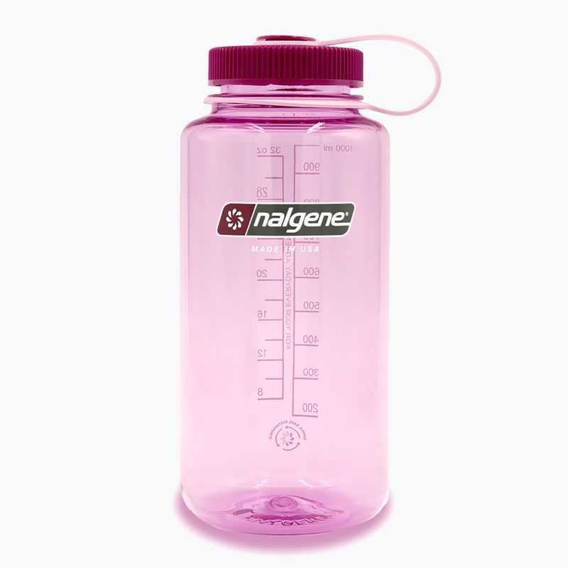 Turistinis butelis Nalgene Wide Mouth Sustain 1000 ml cosmo