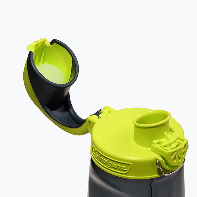 Kelioninė gertuvė Nalgene On The Fly 740 ml anglies/žaliosimečio spalvos kamštis 4