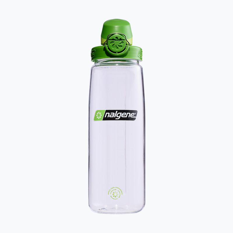 Turistinė gertuvė Nalgene On The Fly 740 ml skaidri/su žaliu dangteliu