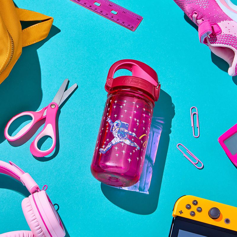 Kelioninė gertuvė Nalgene On The Fly Kids rožinė astronautė 6
