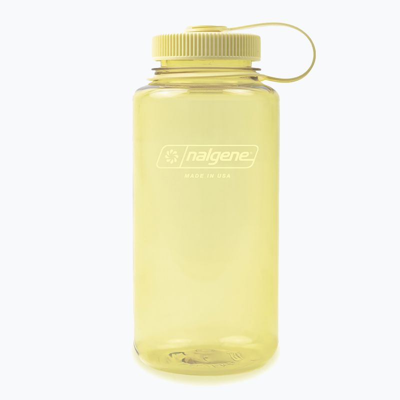Turistinė gertuvė Nalgene Wide Mouth 1000 ml sviesto spalvos