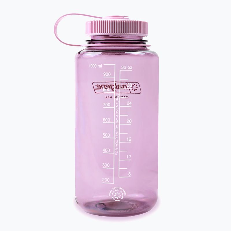 Turistinis butelis Nalgene Wide Mouth Sustain 1000 ml cherry blossom 2
