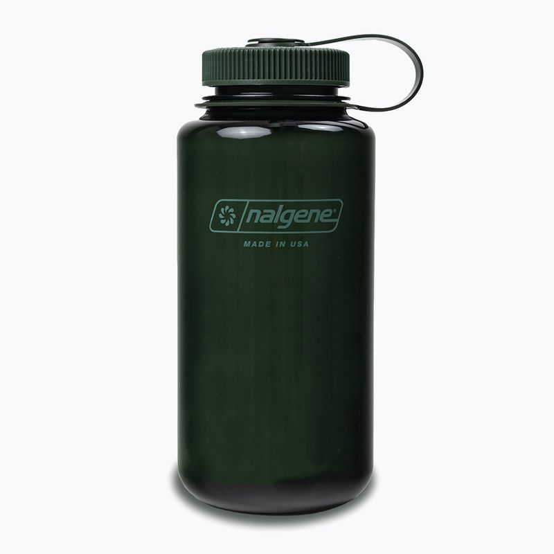 Turistinis butelis Nalgene Wide Mouth Sustain 1000 ml monochrome jade