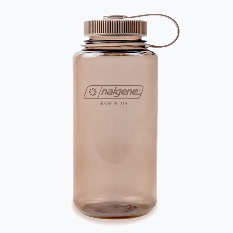 Turistinis butelis Nalgene Wide Mouth Sustain 1000 ml monochrome mocha