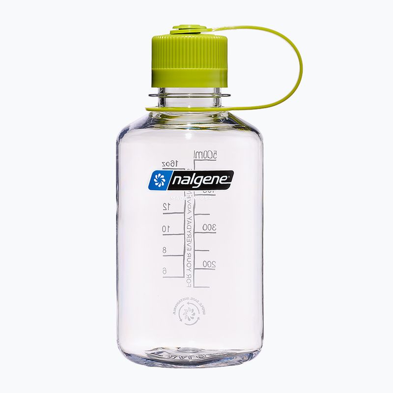 Kelioninė gertuvė Nalgene Narrow Mouth Sustain 500 ml skaidri