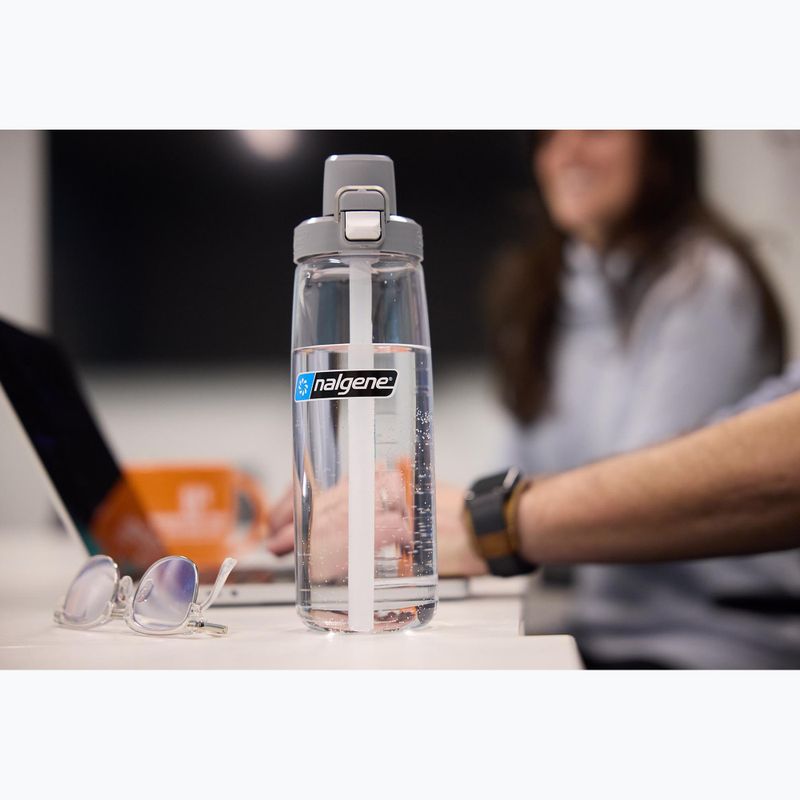 Turistinė gertuvė Nalgene Straw 710 ml clear/gray 8