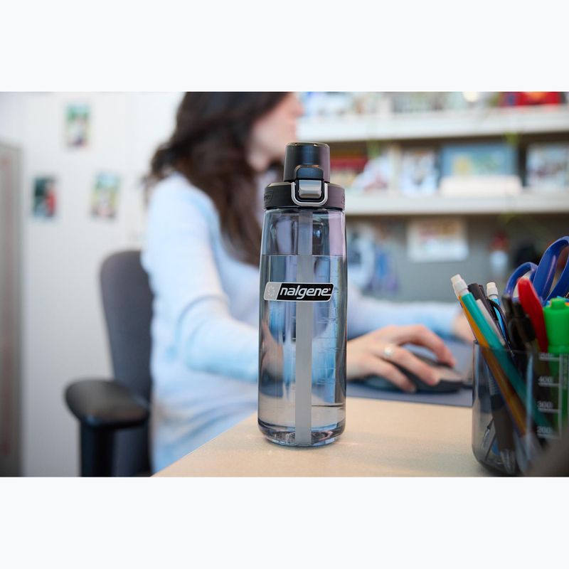 Turistinė gertuvė Nalgene Straw 710 ml gray/black 9